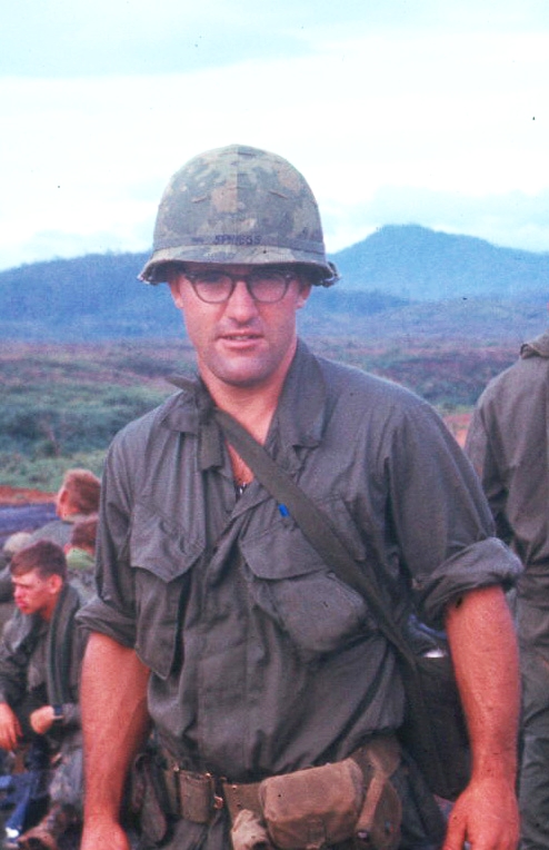 Ted Spriggs at Firebase Birmingham July 1969