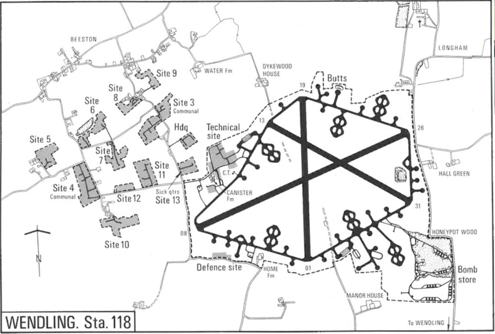 RAF Wendling, Norfolk Station 118