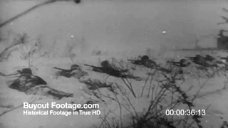 077 HD Stock Footage WWII Battle of Russia Reel 8 - frommp4 - 64 50 coalesce corrected