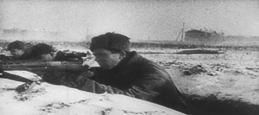 078 HD Stock Footage WWII Battle of Russia Reel 8 Screenshot