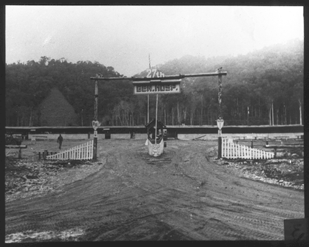 New Guinea: 27th General Hospital Entrance