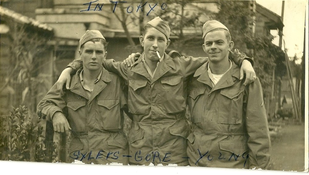 Syleks, Gore and David W Young: Tokyo, Japan 1945
