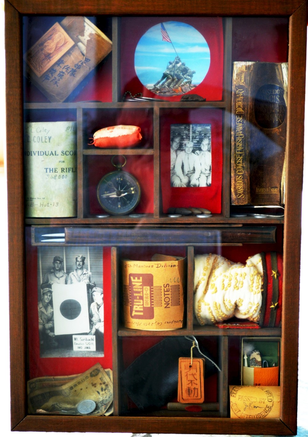 TC Coley: Iwo Jima Remembered, Shadow Box