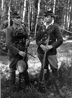 Lithuanian Partisans with SVT-40