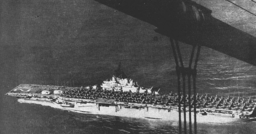 USS Boxer Leaving Alameda for Korea 1950