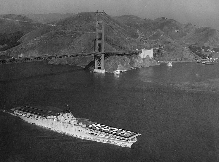 USS Boxer Returning from Korea - November 1950