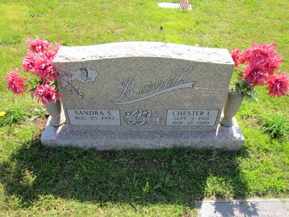 Chester Laurence Barrett Grave Marker