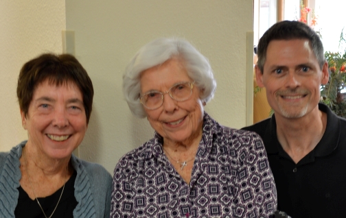 Nancy Earney, Sue Dabney and Brent Spencer