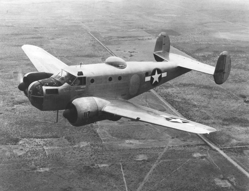 Beechcraft AT-11 Kansan, West Texas 1944