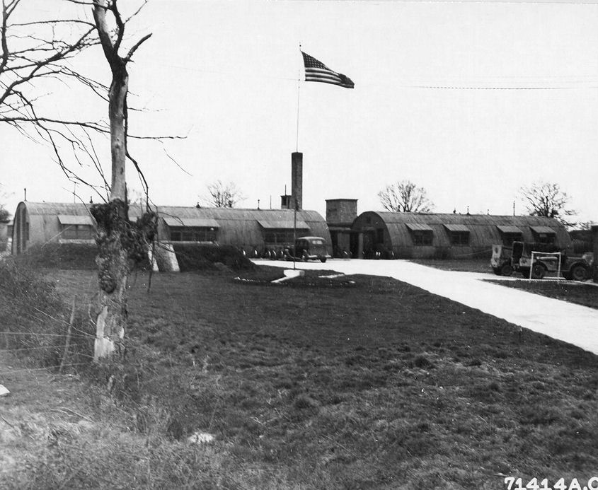 RAF Framlingham Headquarters Buildings - March 1945